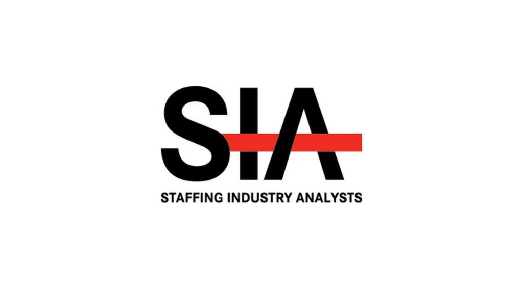 SIA Logo, with the text "SIA Staffing Industry Analysts"